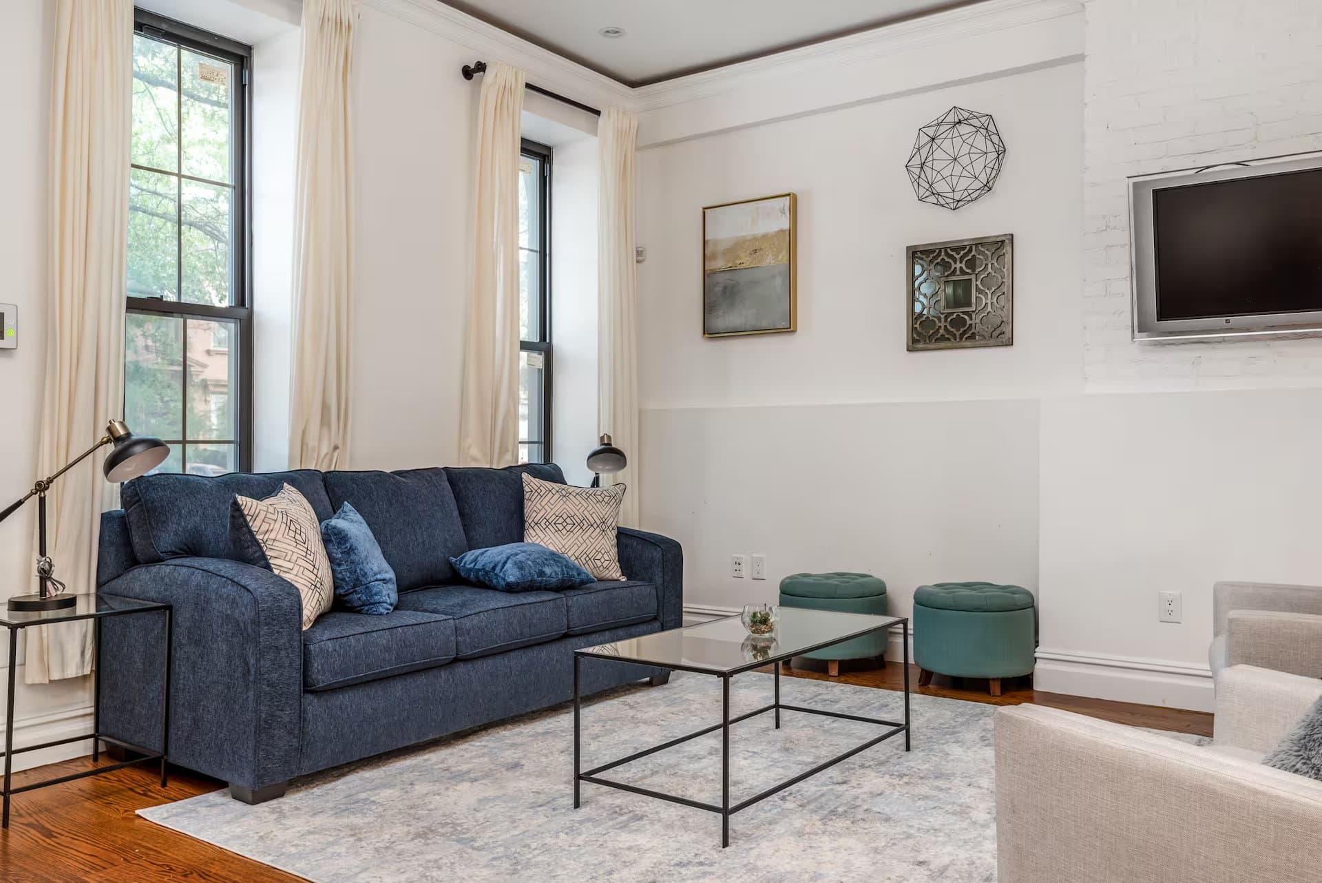 2-bed brownstone, Brooklyn NY